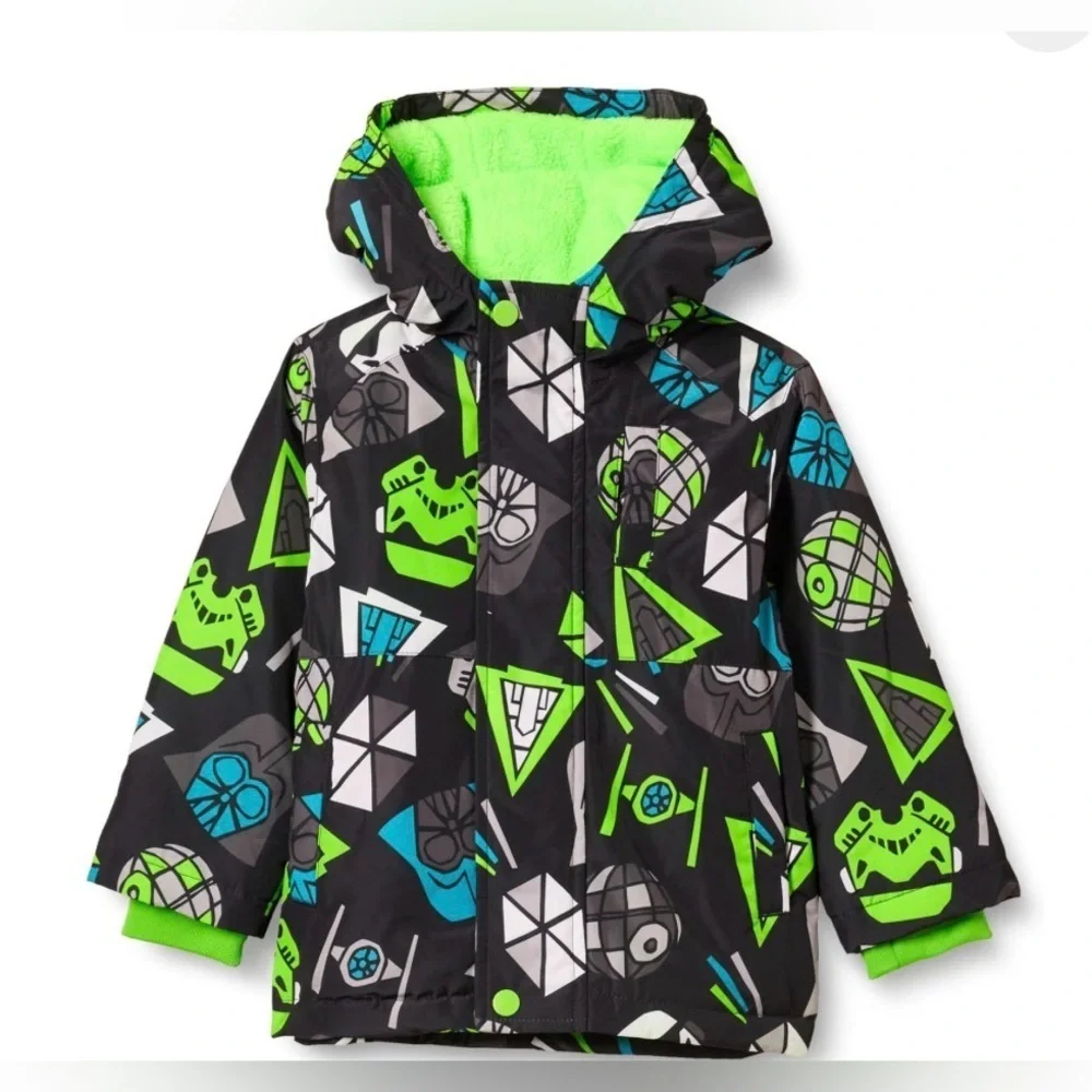 Disney | Marvel | Star Wars Boys and Toddlers' Warm Puffer Coat. Warm & cozy
